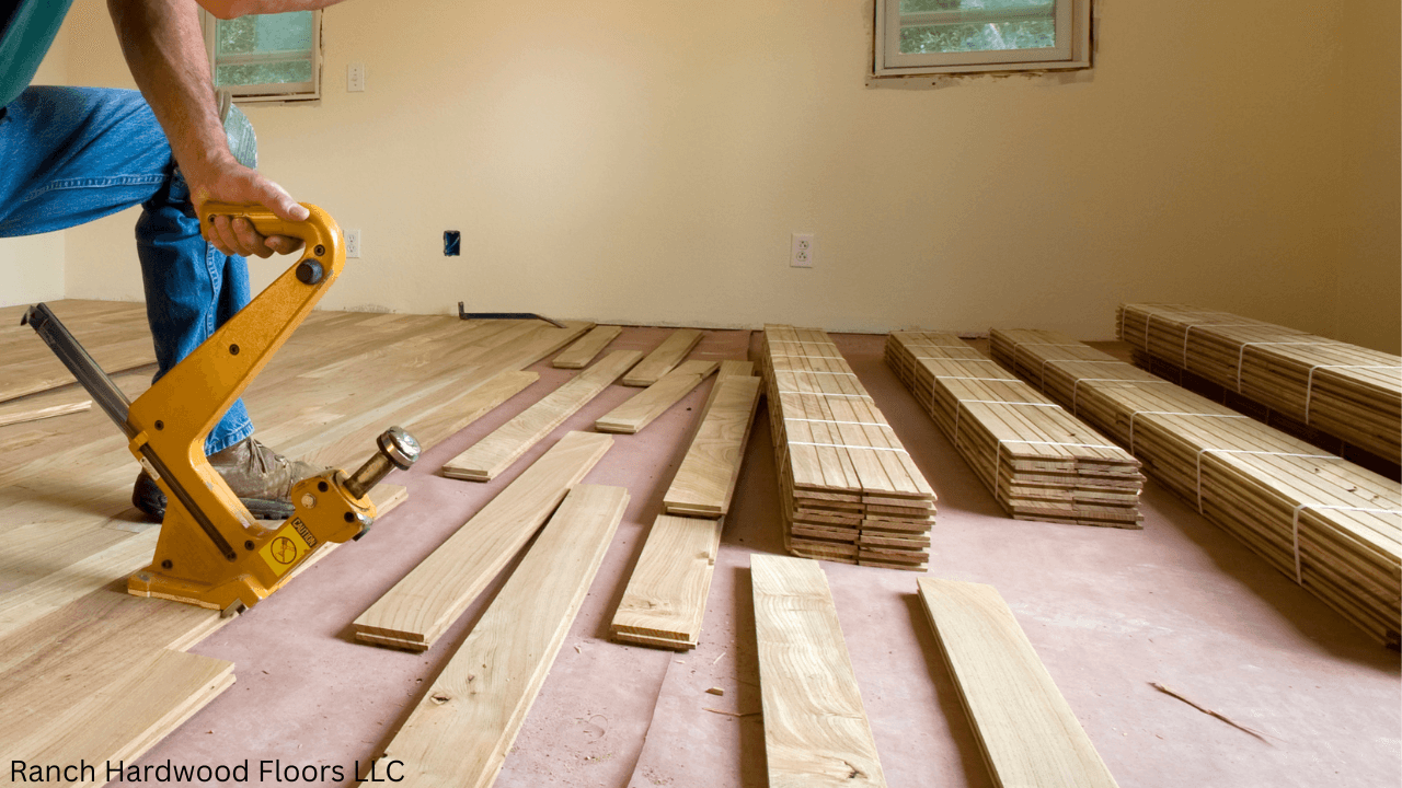 Unfinished Hardwood Installation